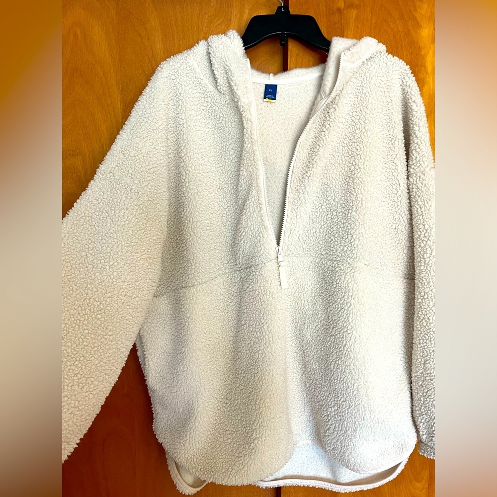 Sherpa 1/2 Zip Pull Over ▪️ Old Navy ▪️ Women’s XL